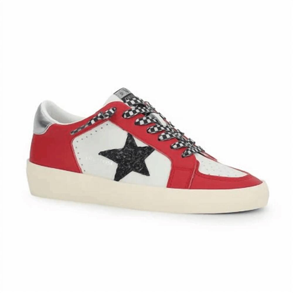 NEW VINTAGE HAVANA women's reflex 12 sneaker in red multi